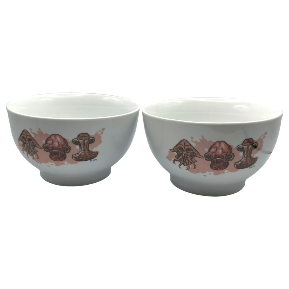 Star Wars Admiral Ackbar Bowl Set of 2